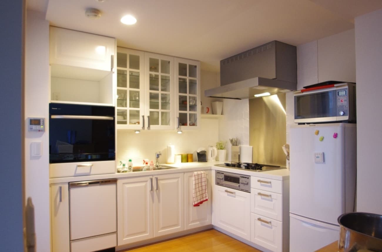 IKEAキッチンの特殊加工